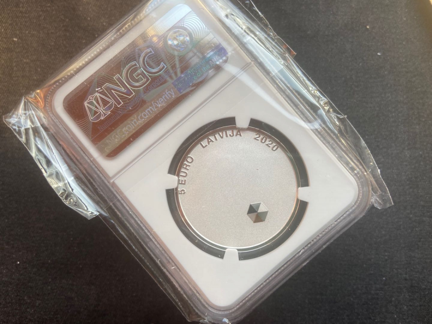 【随心拍&Getcoins】钱币拍卖第104期【直播】 【拉托维亚】个人自由银币ngc70～