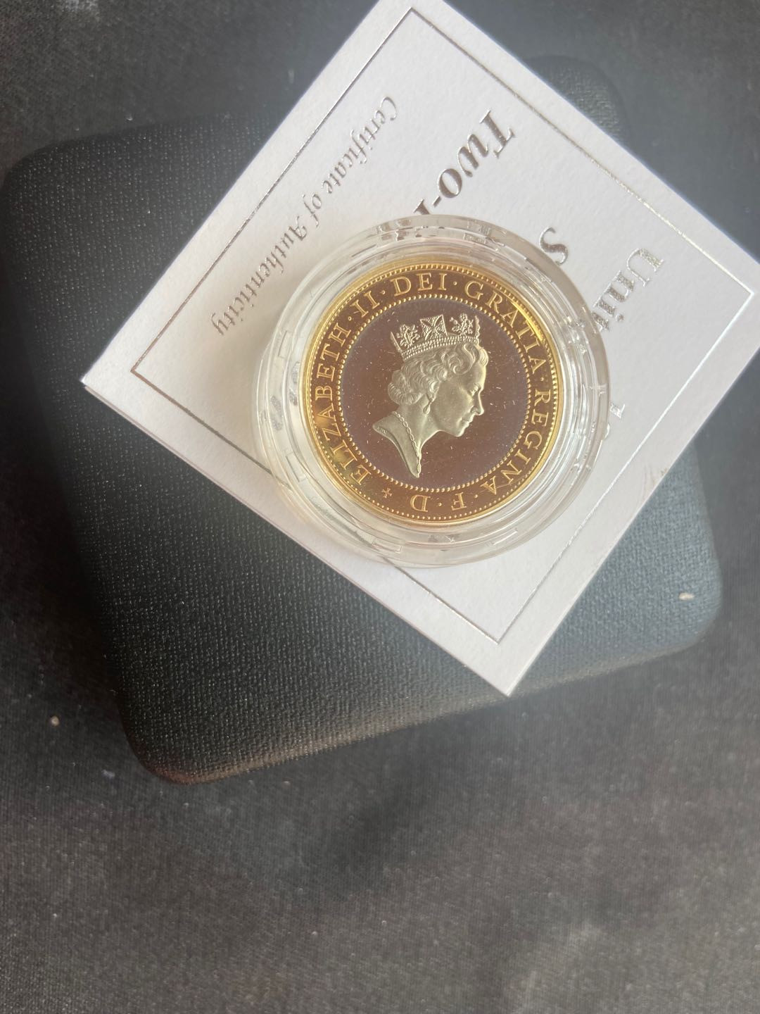 【随心拍&Getcoins】钱币拍卖第104期【直播】 【英国】1997年双金属银币加厚