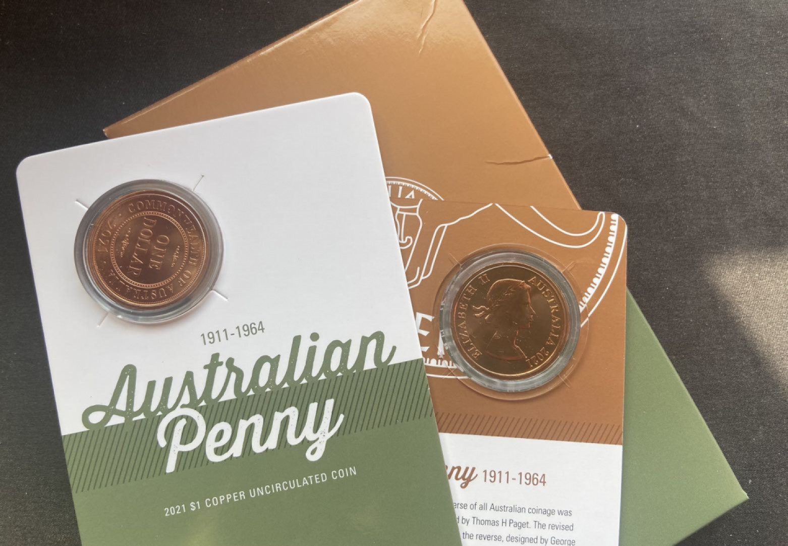 【随心拍&Getcoins】钱币拍卖第104期【直播】 澳大利亚便士110周年纪念卡册2册