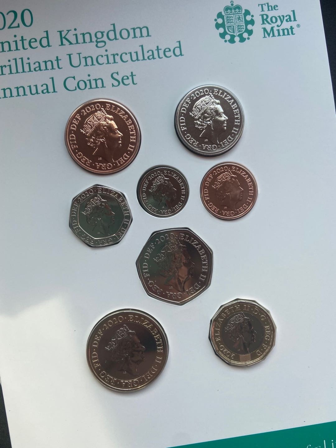 【随心拍&Getcoins】钱币拍卖第104期【直播】 2020年英国钱币册子【一本】