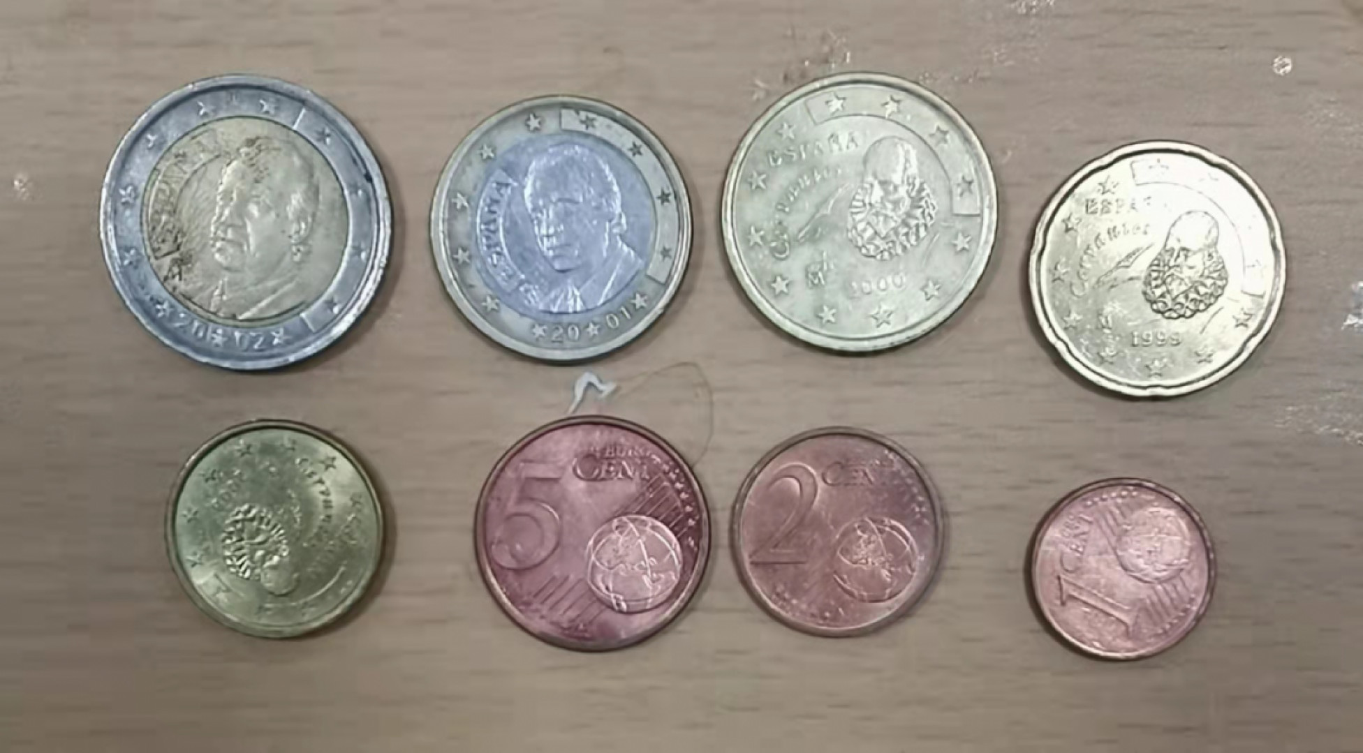 北京马甸外币专卖微拍第六十三期，非贵金属外国流通币，纪念币专场，陆续上新欢迎关注 西班牙欧元