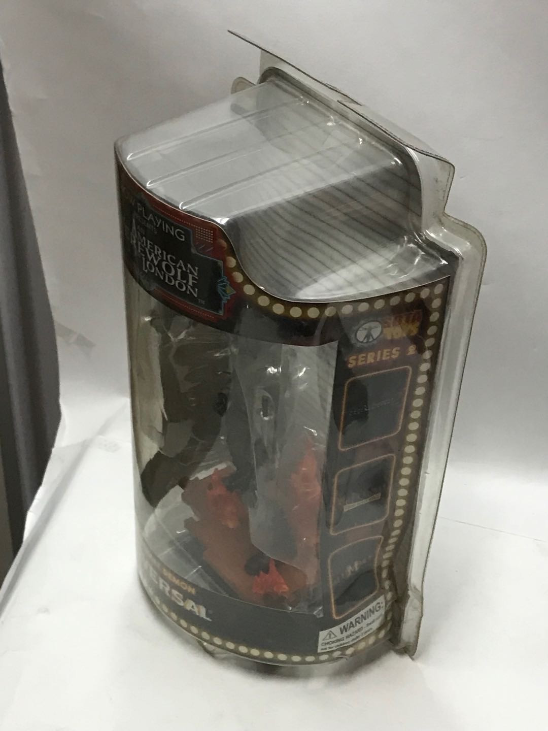 零元拍：SOTA出品 七寸 美国狼人在伦敦，全新未拆，2004年老货。