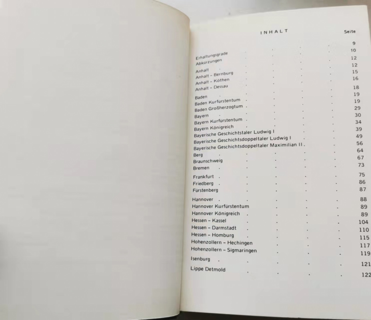 凡希社世界钱币微拍第一百七十五期 1800-1871德国泰勒目录 七品 255页