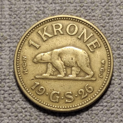 0起1加-纯粹捡漏拍-47场 - 格陵兰1926年1克朗