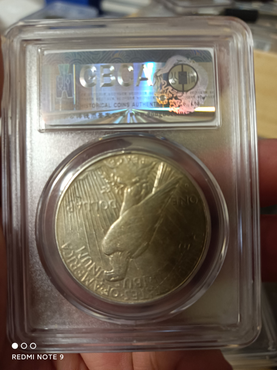 天海钱币 美国和平鸽银币