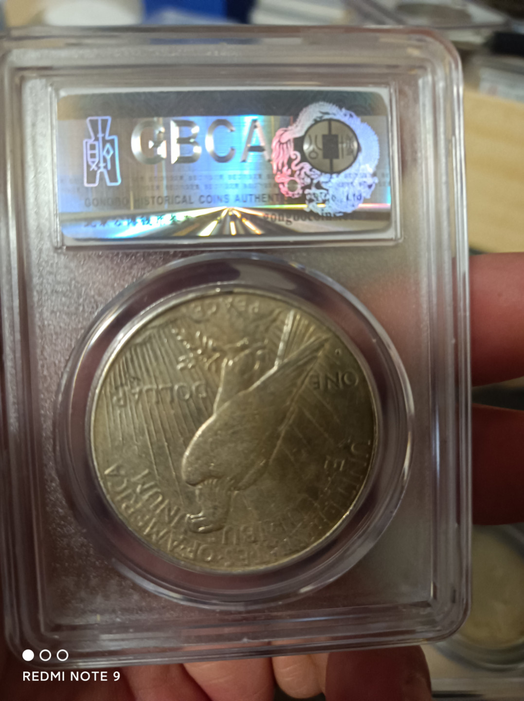 天海钱币 美国和平鸽银币