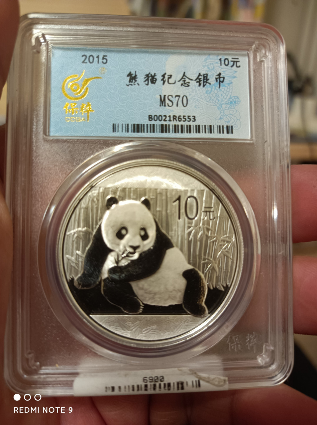 天海钱币 熊猫银币