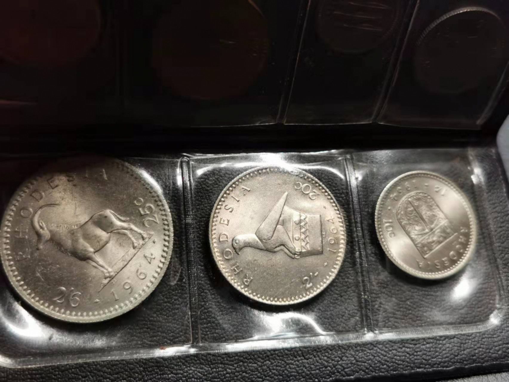 凡希社世界钱币微拍第一百七十六期 1964罗德西亚MINT SET套装全品