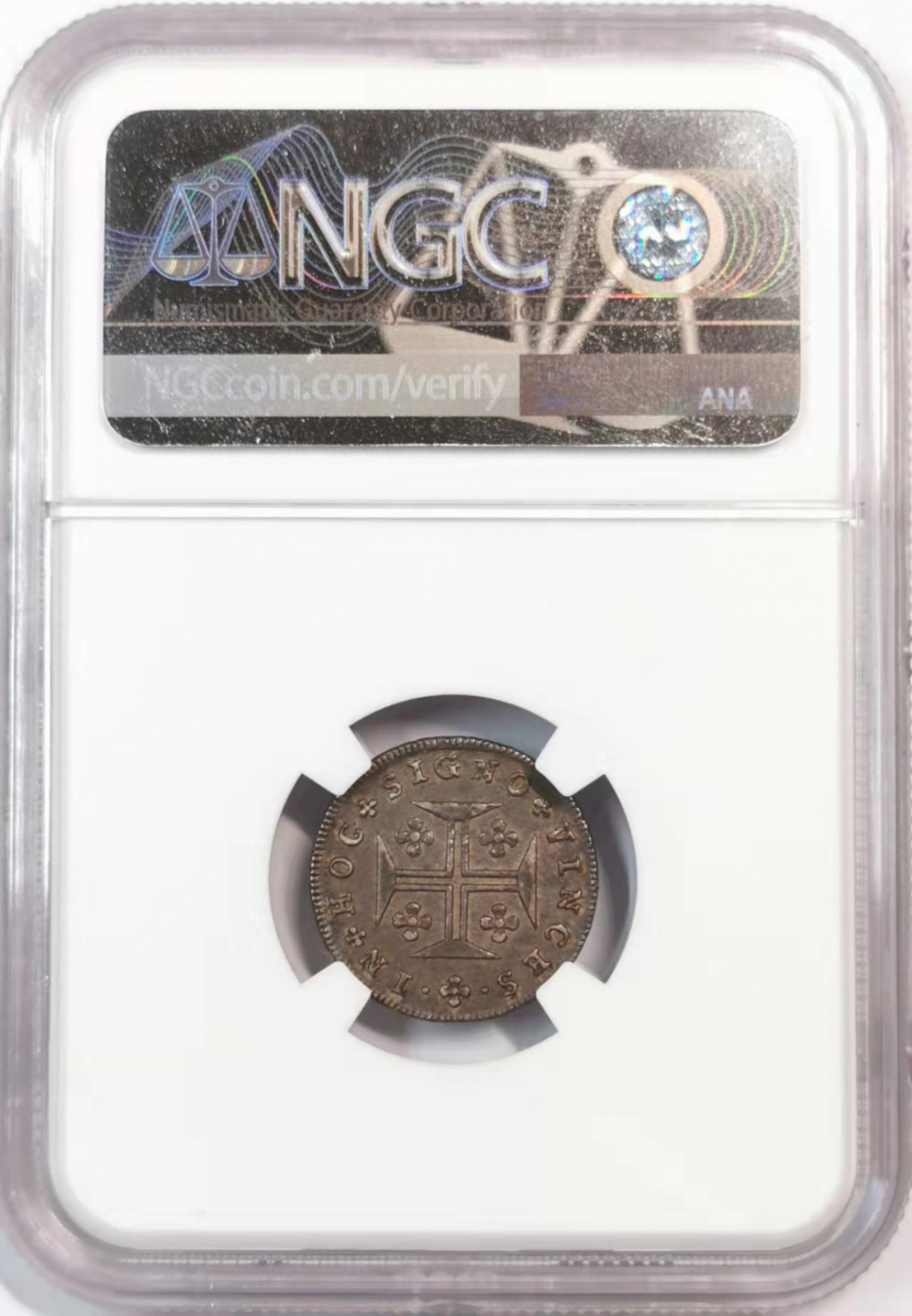 凡希社世界钱币微拍第一百七十六期 荐1794/95葡属亚速尔玛丽一世三枚套NGC原味极美品！