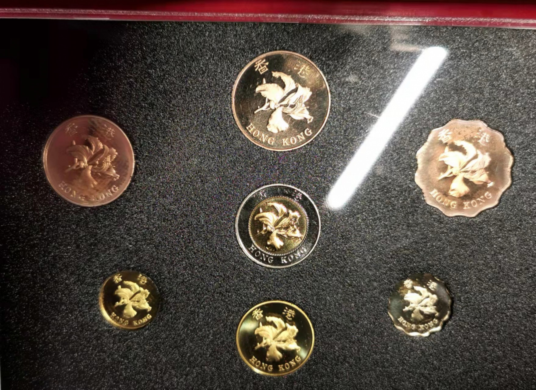 凡希社世界钱币微拍第一百七十六期 1997香港精铸PS原装