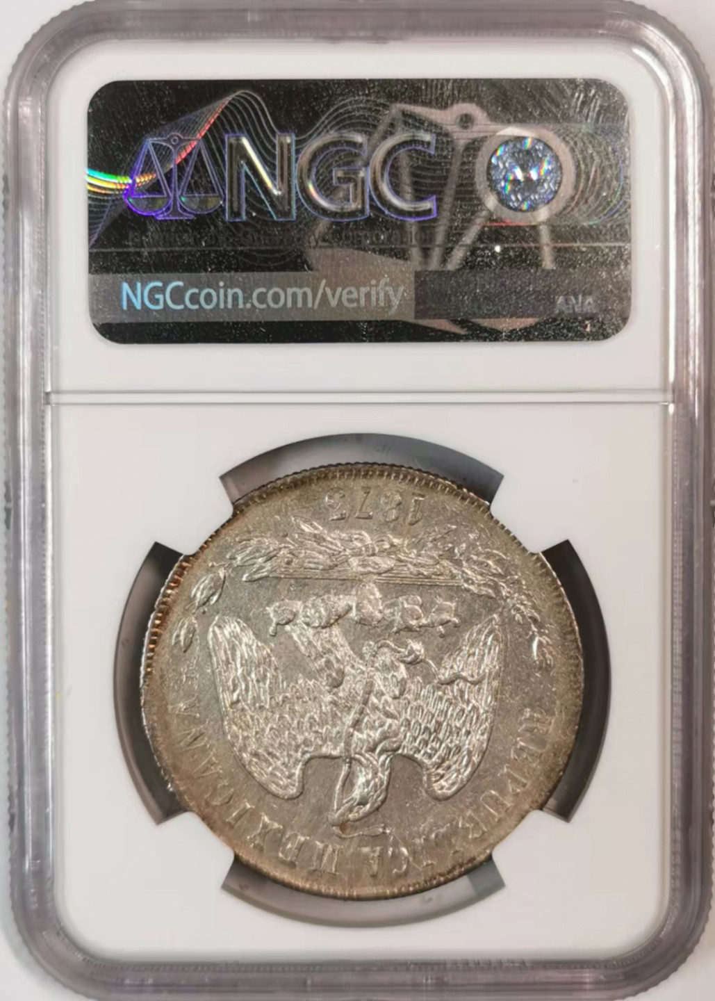 凡希社世界钱币微拍第一百七十六期 1873墨西哥天平鹰洋NGC-UNCD