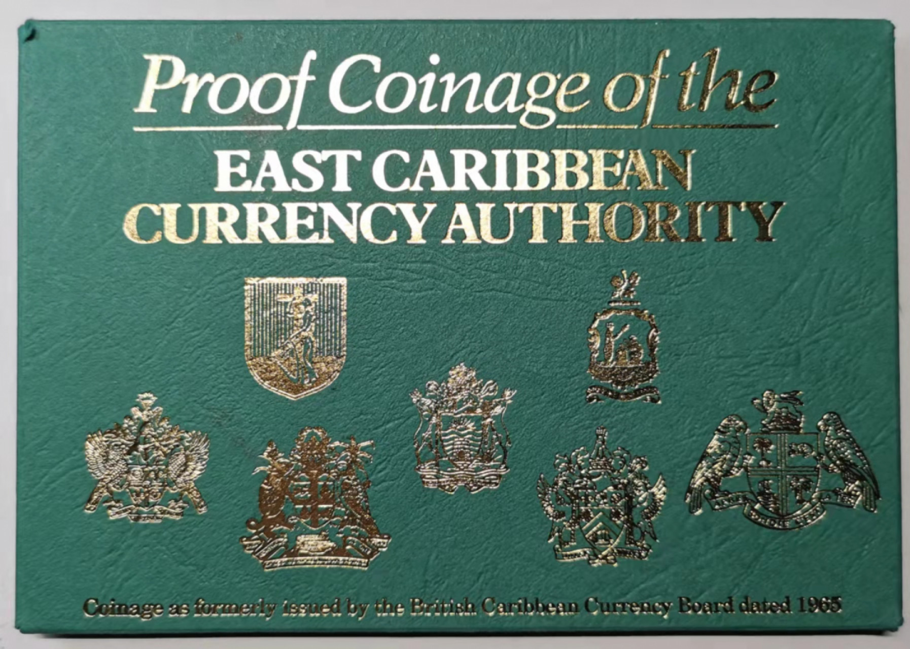 凡希社世界钱币微拍第一百七十六期 英属东加勒比伊丽莎白精铸PS全品