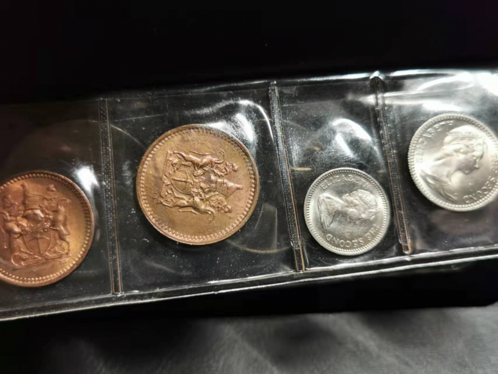 凡希社世界钱币微拍第一百七十六期 1964罗德西亚MINT SET套装全品