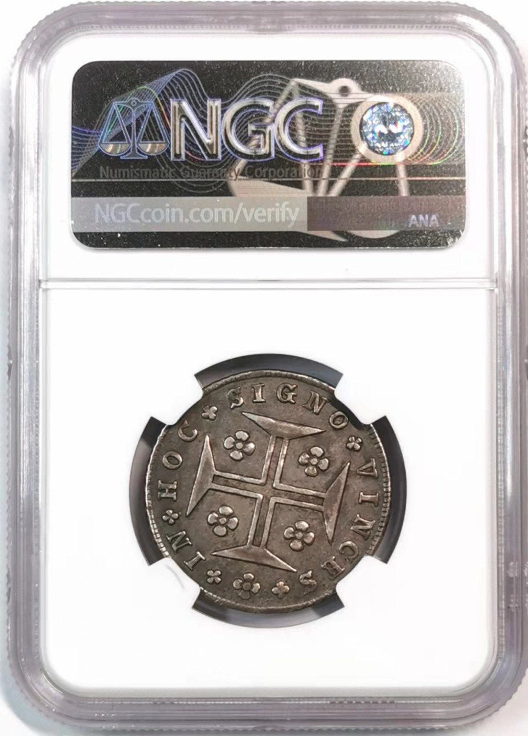 凡希社世界钱币微拍第一百七十六期 荐1794/95葡属亚速尔玛丽一世三枚套NGC原味极美品！