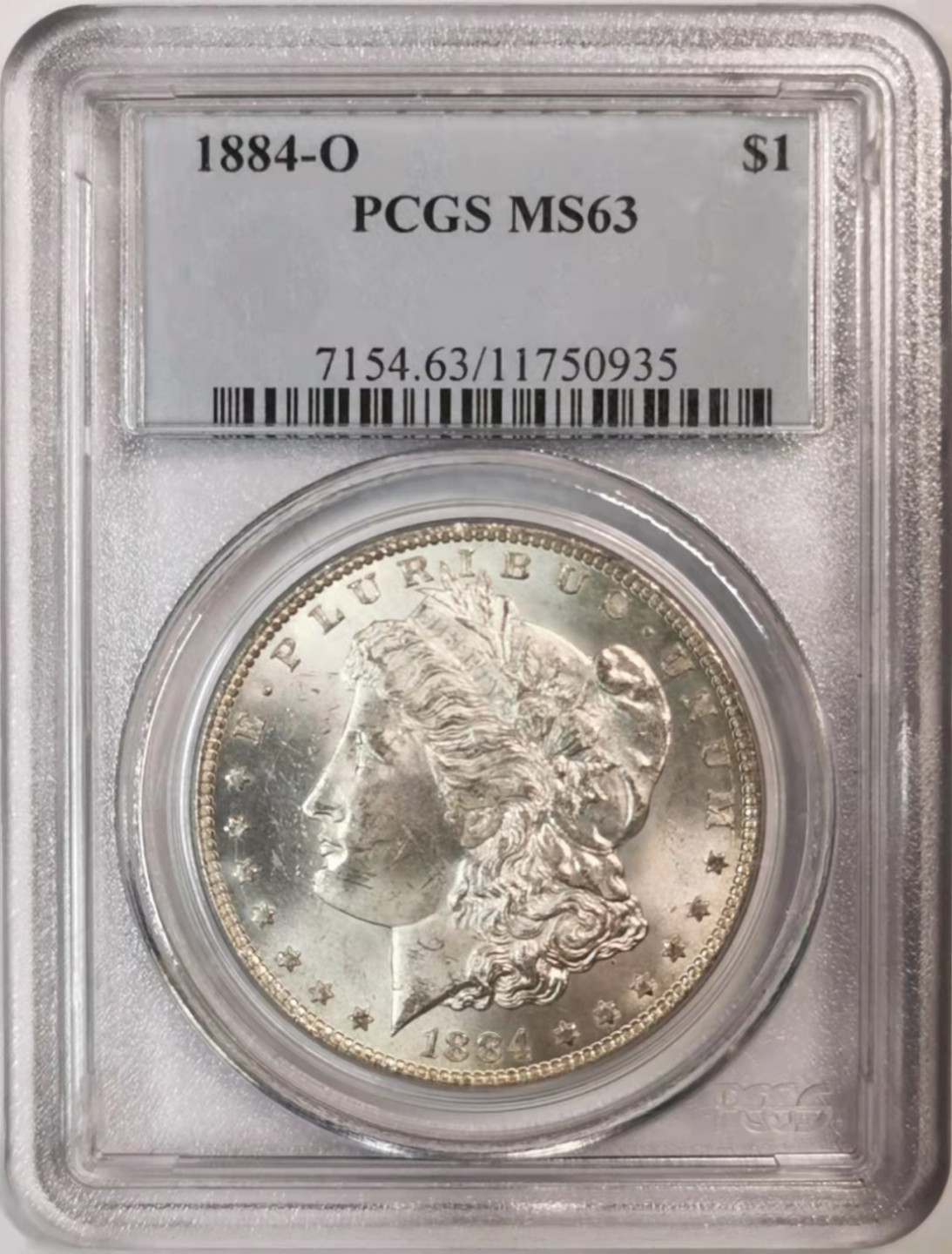 凡希社世界钱币微拍第一百七十六期 1884O美国摩根壹圆PCGS-MS63