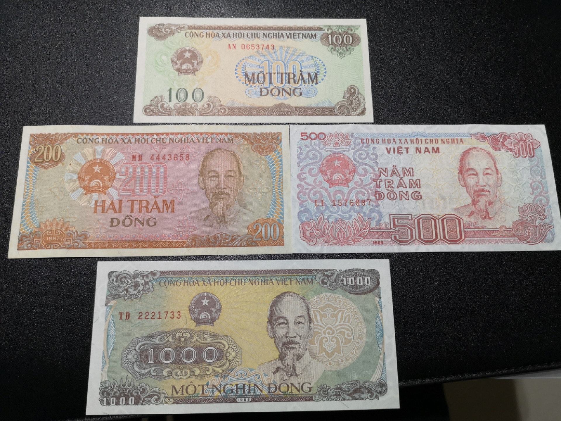 《外钞收藏家》第一百四十四期拍卖（本期85件） 越南一套 12张 全新UNC