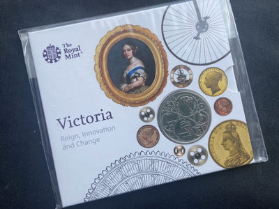 【随心钱币】【第1期】钱币拍卖【直播】 - 英国 维多利亚 女王卡册