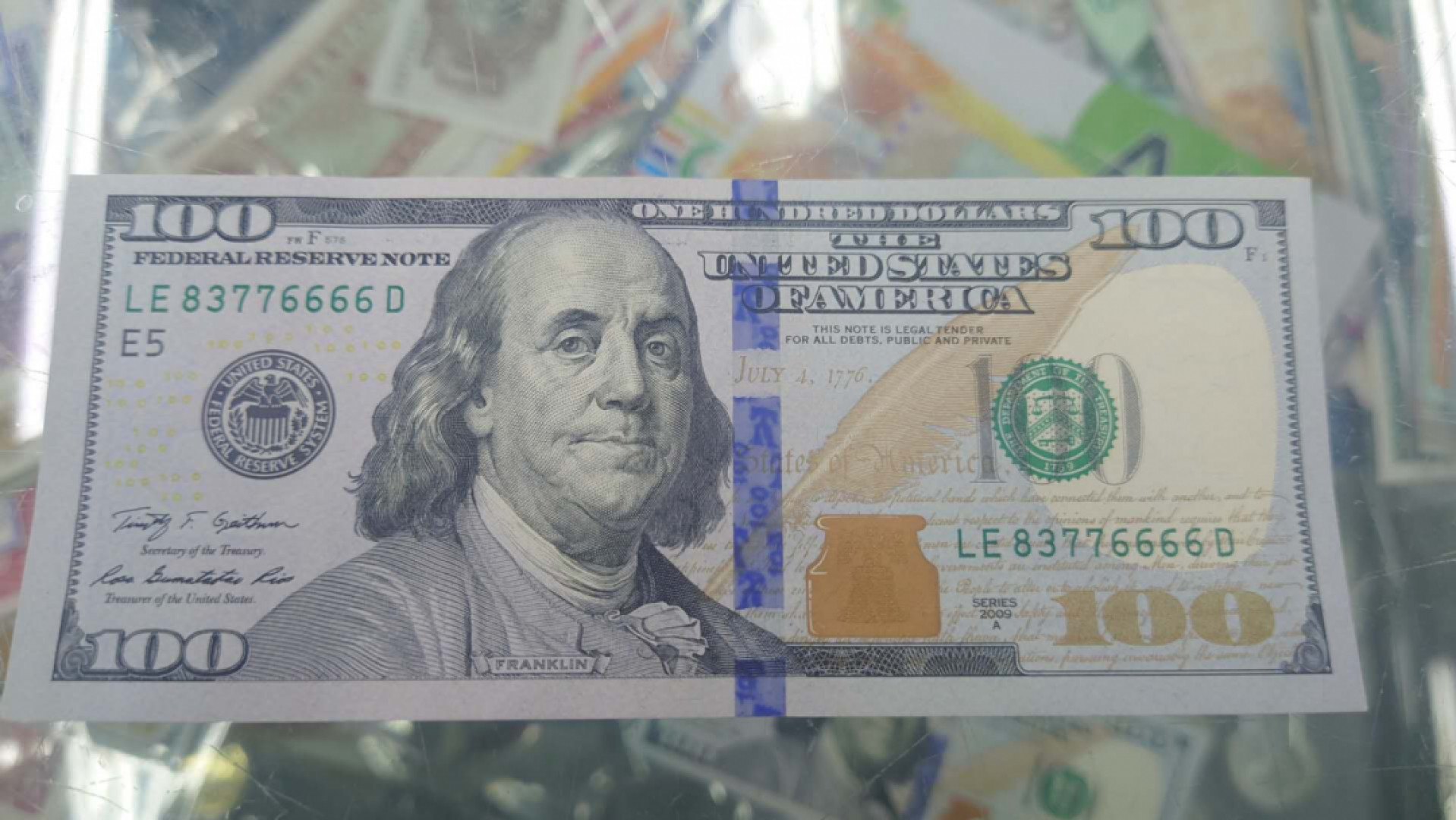 【囧羊收藏】精选微拍第39期暨2021年第三十期 双十一特辑 2009A美国100元 全程无4狮子号6666 全新UNC