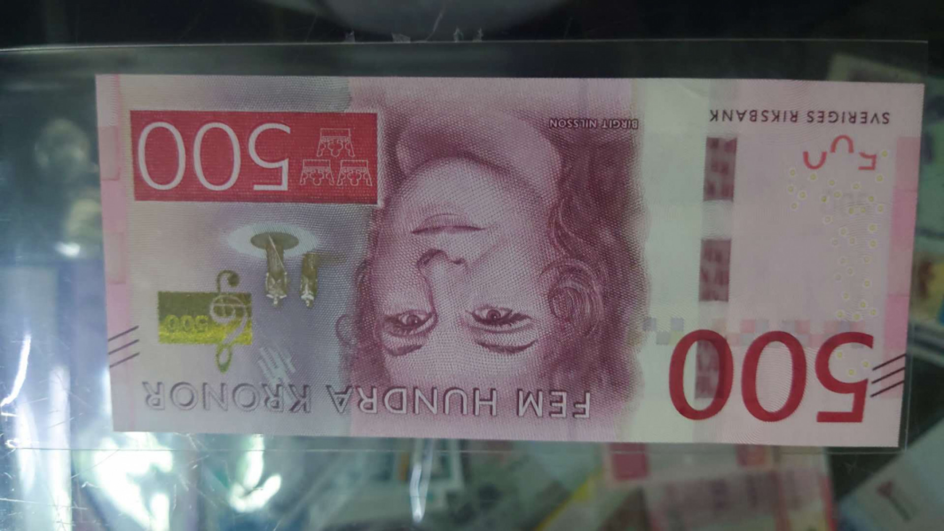 【囧羊收藏】精选微拍第39期暨2021年第三十期 双十一特辑 瑞典500克朗 全新UNC尾4