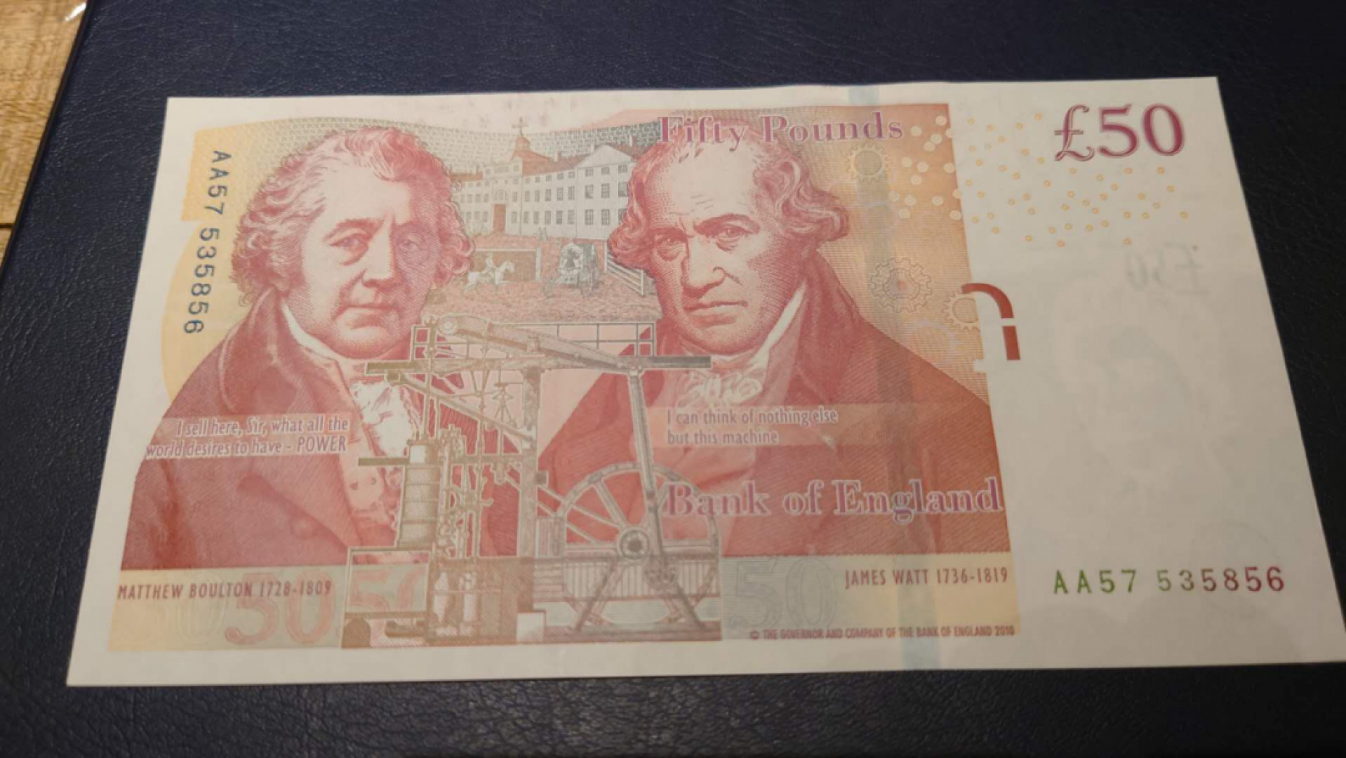 【囧羊收藏】精选微拍第39期暨2021年第三十期 双十一特辑 2010年英国F序列50镑 首发AA冠 全程无4