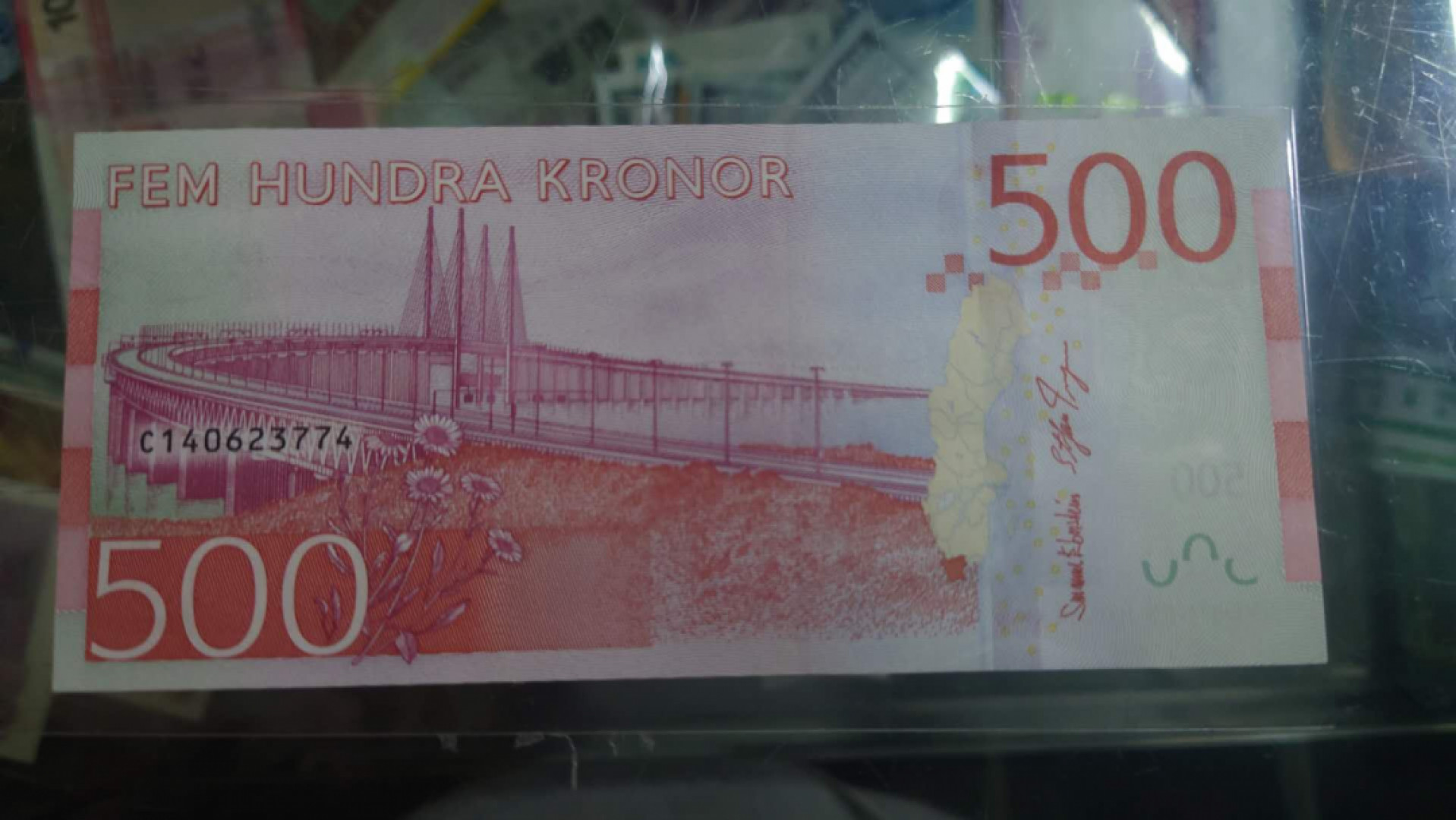 【囧羊收藏】精选微拍第39期暨2021年第三十期 双十一特辑 瑞典500克朗 全新UNC尾4