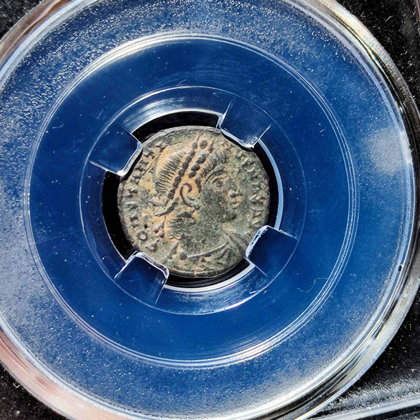 【趵突泉社】古钱机制币专场~第三期 古罗马帝国君士坦提乌斯二世1富利