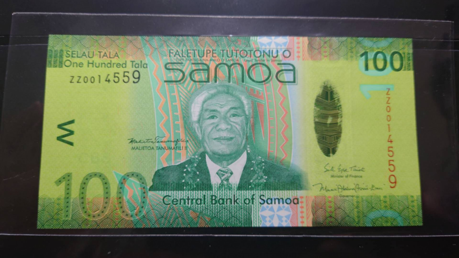 【囧羊收藏】精选微拍第39期暨2021年第三十期 双十一特辑 萨摩亚100塔拉 补号ZZ冠少见 全新UNC