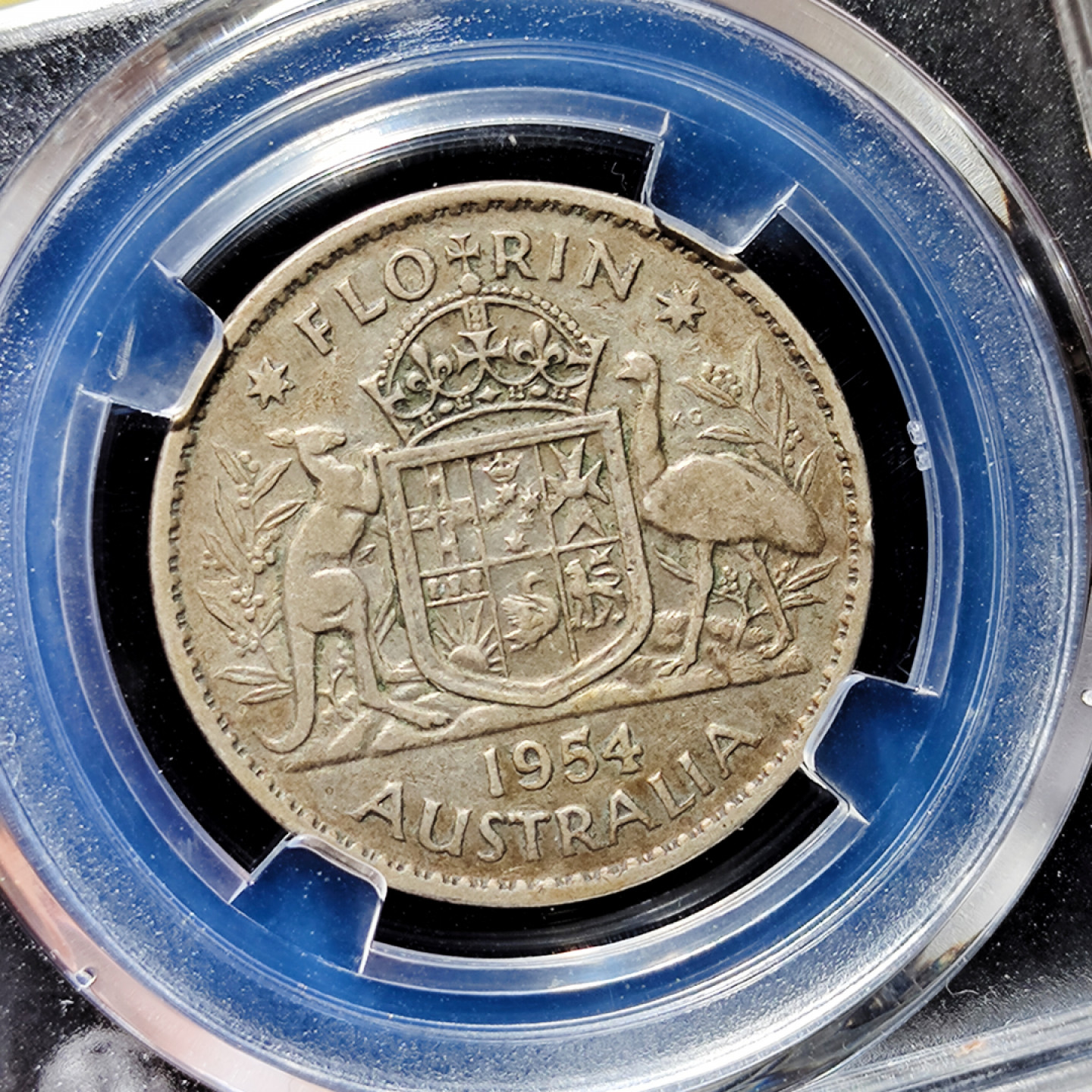 【趵突泉社】古钱机制币专场~第三期 澳大利亚1弗洛林银币