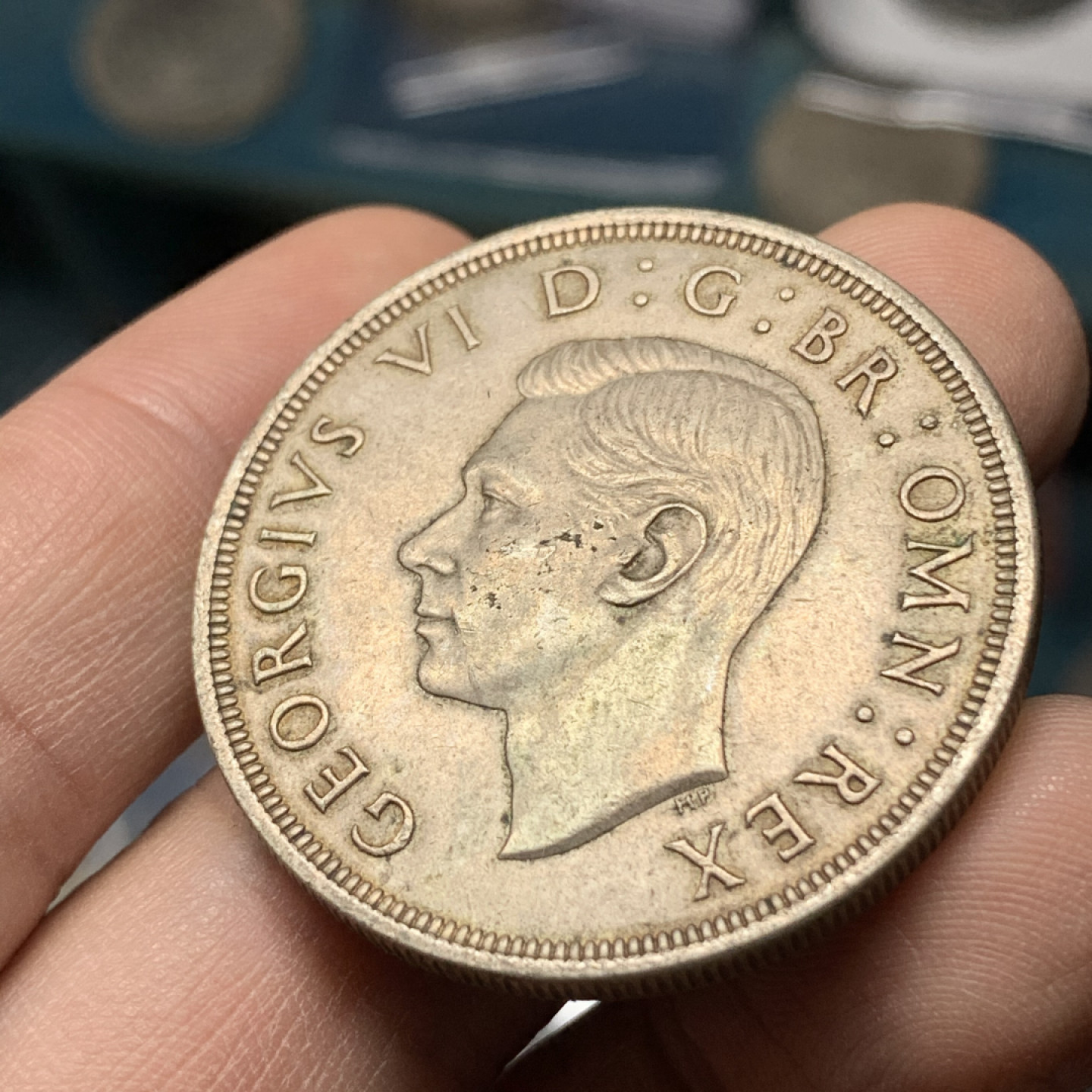 《竞宝斋》钱币微拍-第13场-本周日，周一2场连拍（全场顺丰包邮） 英国 1937 年 乔六登基纪念 克朗大银币