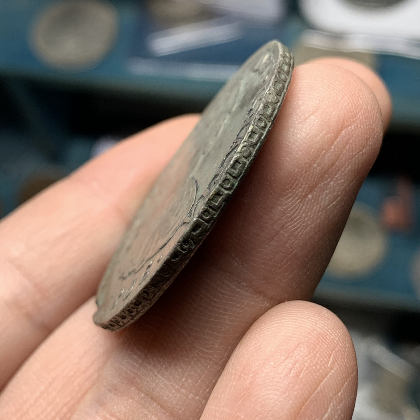 《竞宝斋》钱币微拍-第13场-本周日，周一2场连拍（全场顺丰包邮） 1806年 MO TH 墨西哥 卡四 8R 大银币 原味包浆