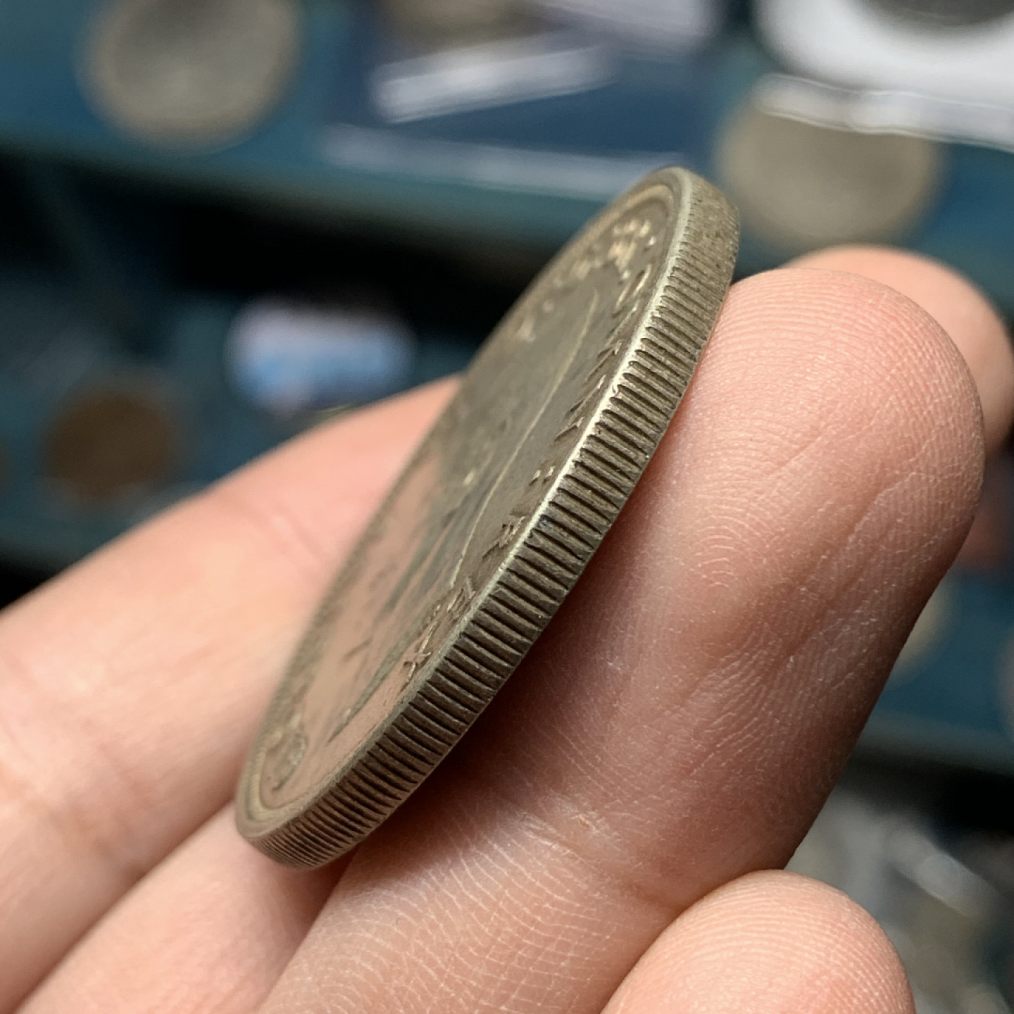 《竞宝斋》钱币微拍-第13场-本周日，周一2场连拍（全场顺丰包邮） 英国 1937 年 乔六登基纪念 克朗大银币