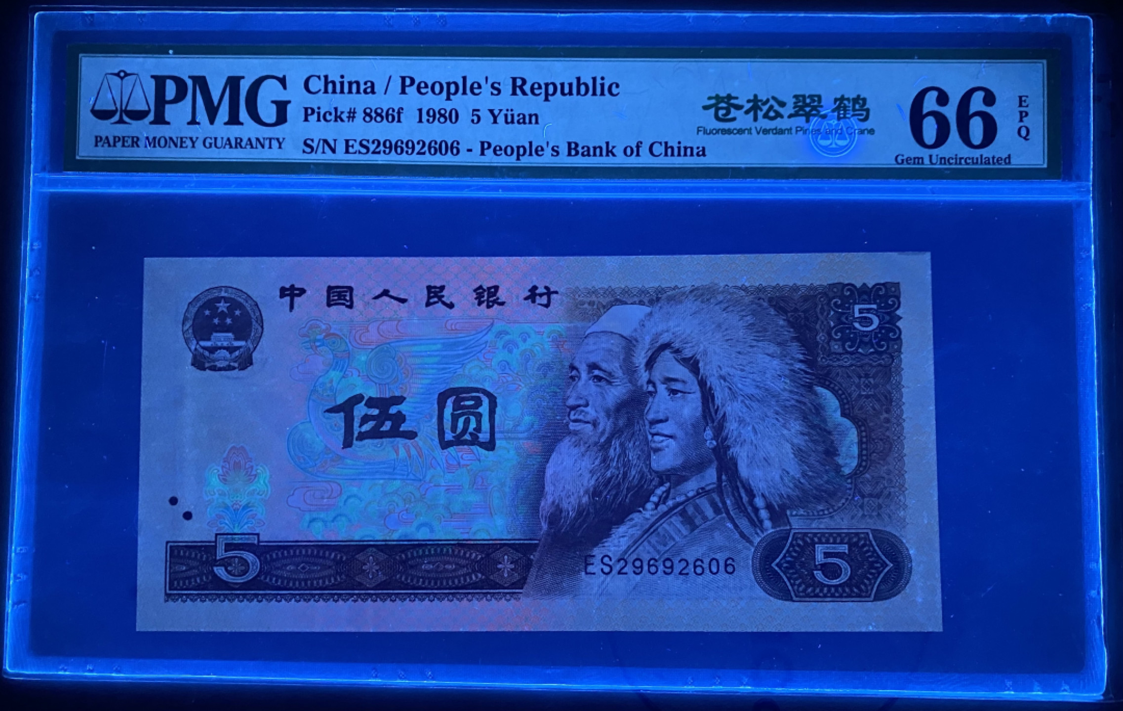 大黄蜂拍卖第27期 805苍松翠鹤ES29692606，66分