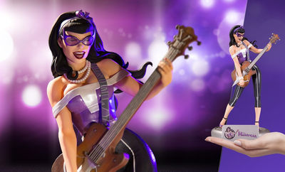 零元拍：SIDESHOW 905105 1/8 DC COMICS 女乐手雕像，全新未拆。 - 零元拍：SIDESHOW 905105 1/8 DC COMICS 女乐手雕像，全新未拆。