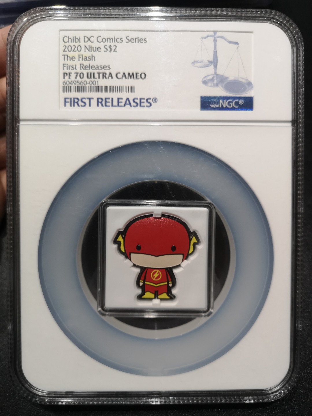 《外钞收藏家》第一百四十六期拍卖-超百件大拍场（本期106件） 2020纽埃 卡通系列银币 2刀 NGC评级70分 首发 大号壳子