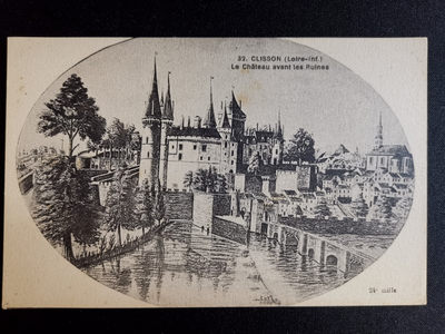 百年欧洲明信片精选场（全部有出处、方便收藏） - 法国1910s 卢瓦尔教堂