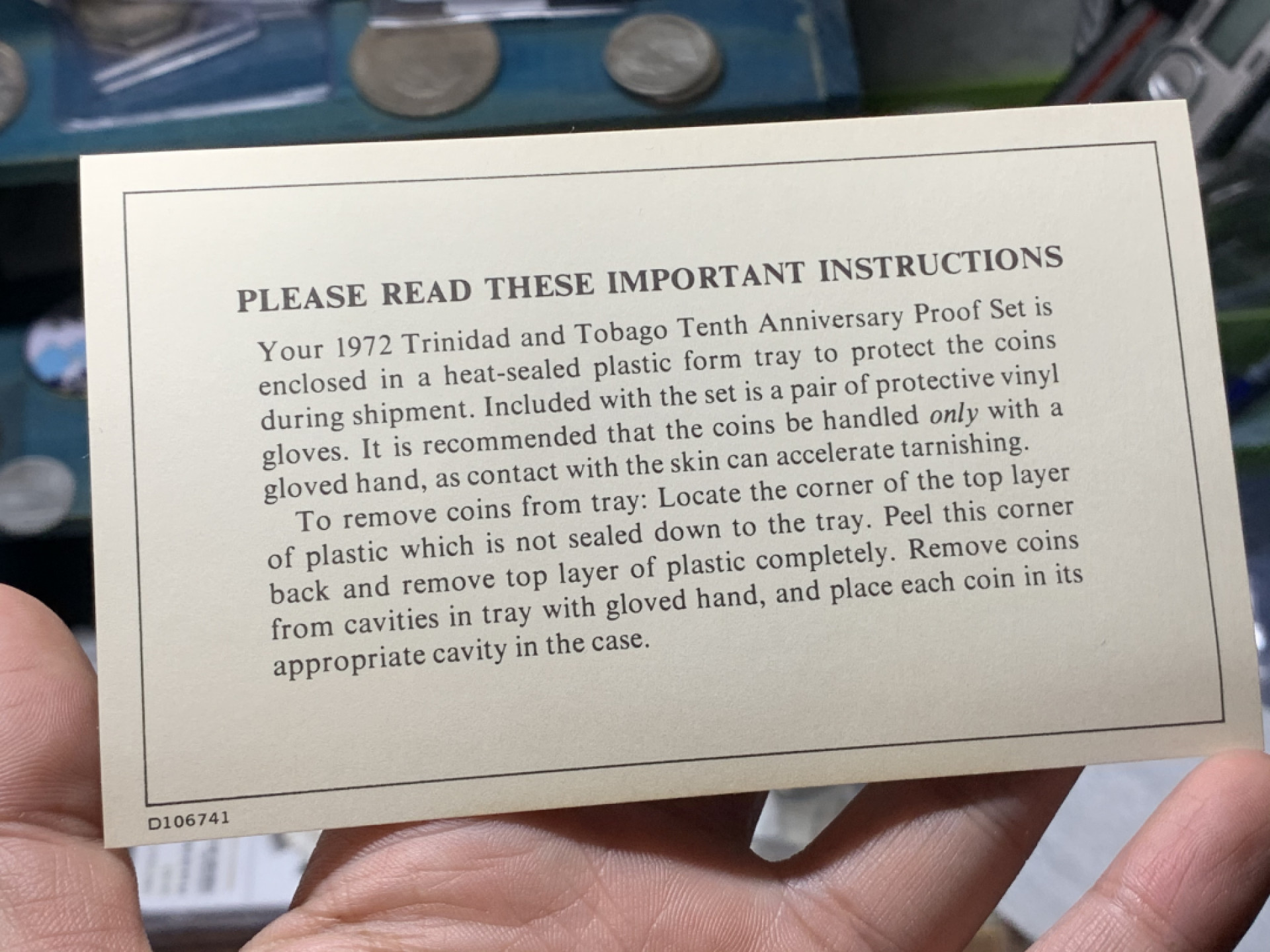 《竞宝斋》钱币微拍-第14场-本周日，周一2场连拍（全场顺丰包邮） 特立尼达和多巴哥1972年 含一枚银币29.70克