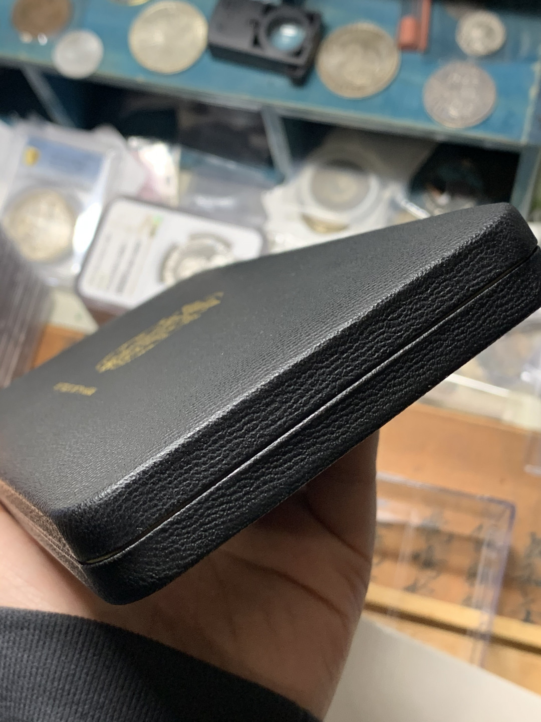 《竞宝斋》钱币微拍-第14场-本周日，周一2场连拍（全场顺丰包邮） 巴拿马1978年 独立75周年套币 三枚大银币 含5盎司大银币