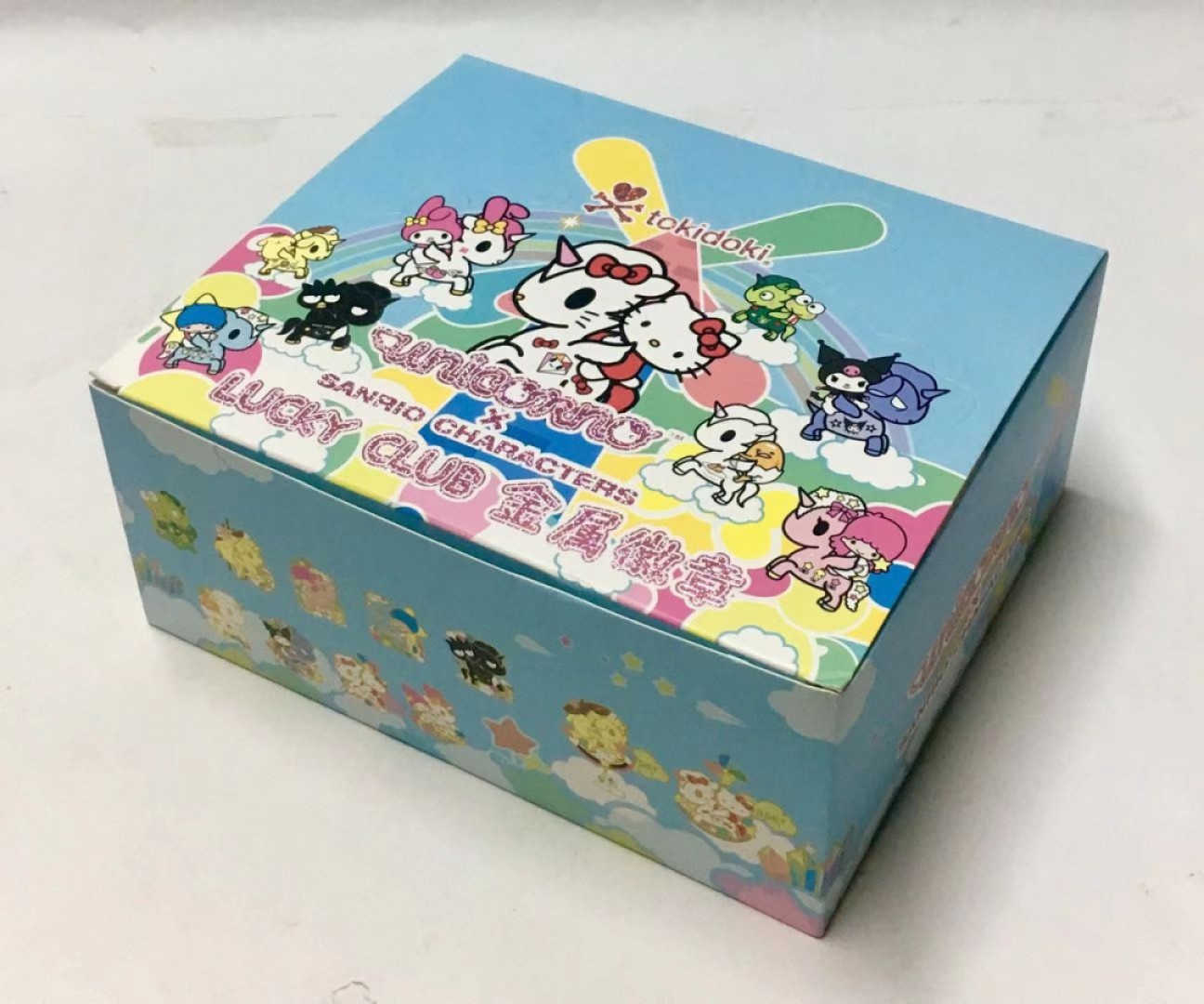 零元拍：tokidoki淘奇多奇LUCKY CLUB金属盲盒徽章，一次只拍一小盒哦