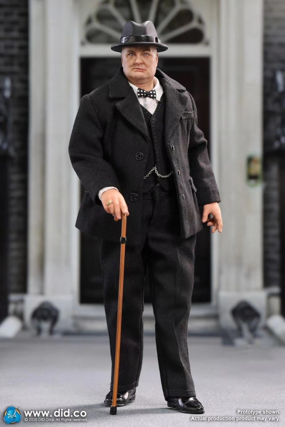  零元拍：DID 1:12掌上英雄系列-英国前首相丘吉尔