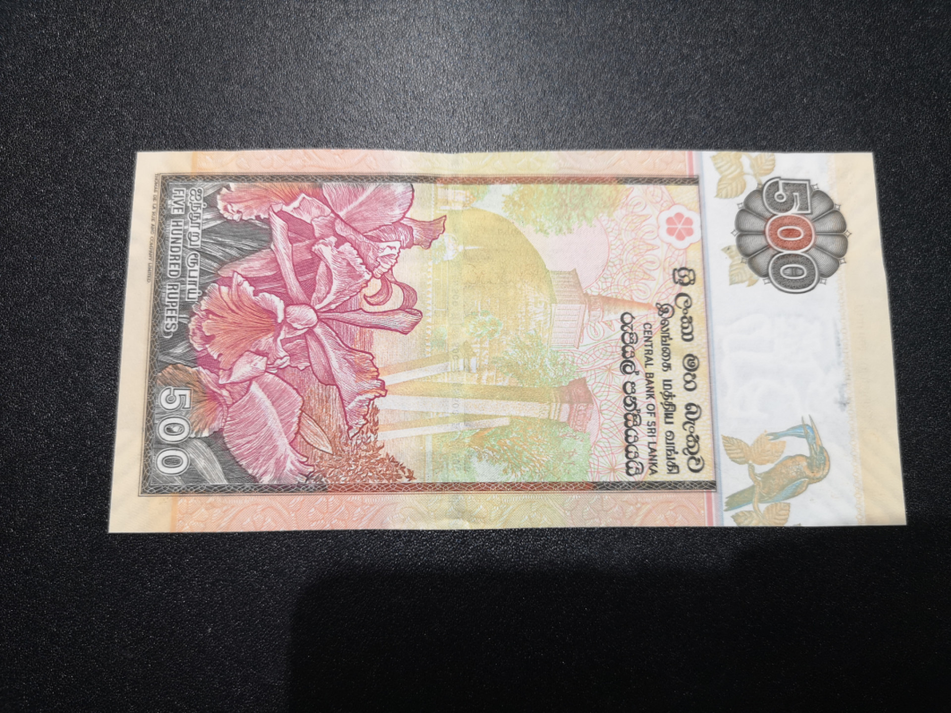 《外钞收藏家》第一百四十七期拍卖连拍第一场（98件） 2005年斯里兰卡 500 全新UNC