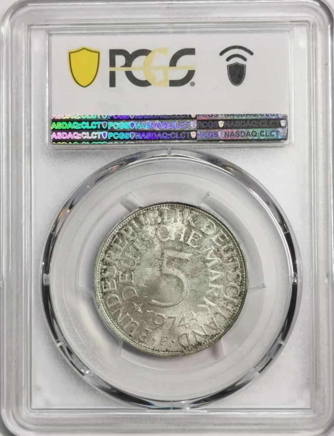 凡希社世界钱币微拍第一百七十八期 1974f西德5马克银币PCGS-MS65
