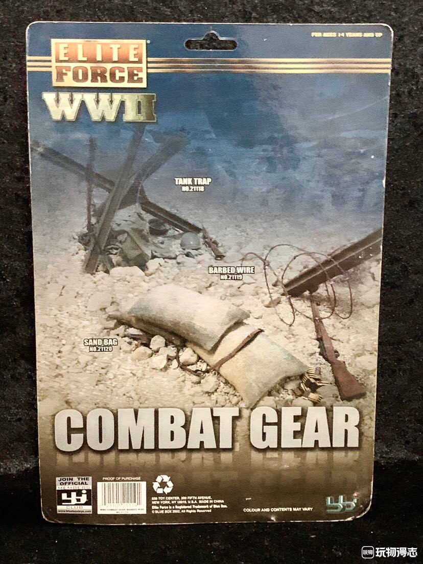 零元拍：BBI 1/6 WWII 铁丝网模型吊卡，2002年绝版老货。 