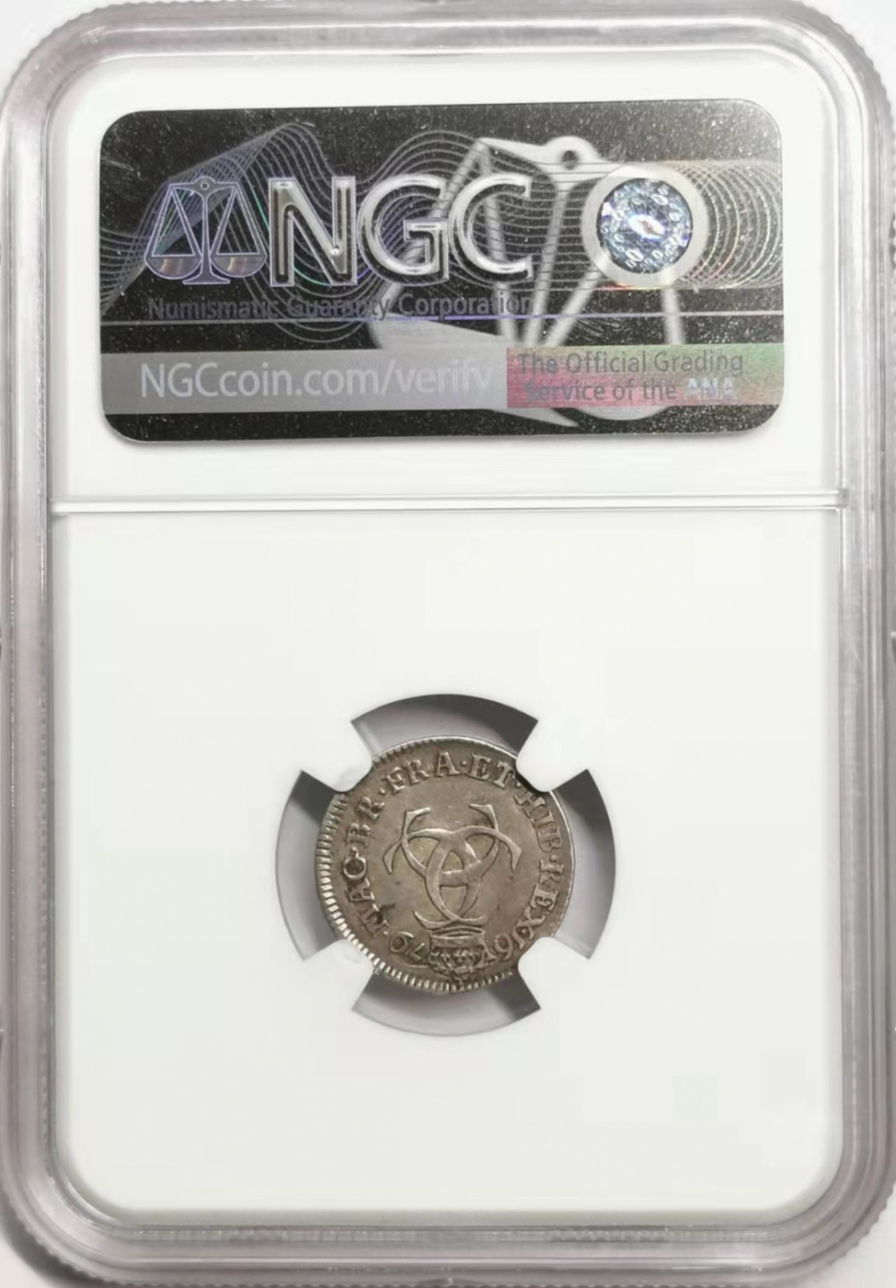 凡希社世界钱币微拍第一百七十八期 1679查理二世3d银NGC-AU50