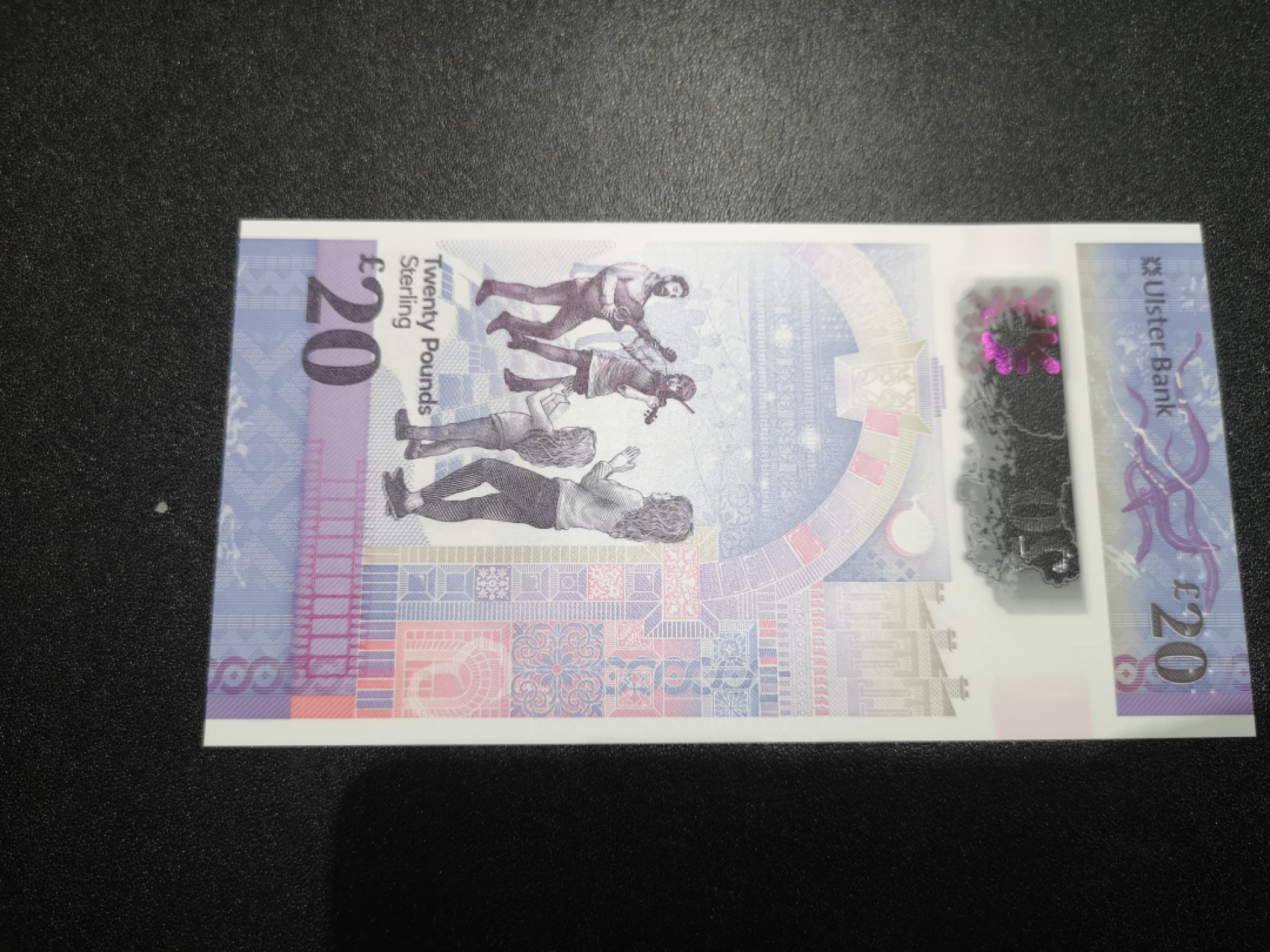 《外钞收藏家》第一百四十七期拍卖连拍第一场（98件） 2019年北爱尔兰20镑 首发AA冠 全新UNC