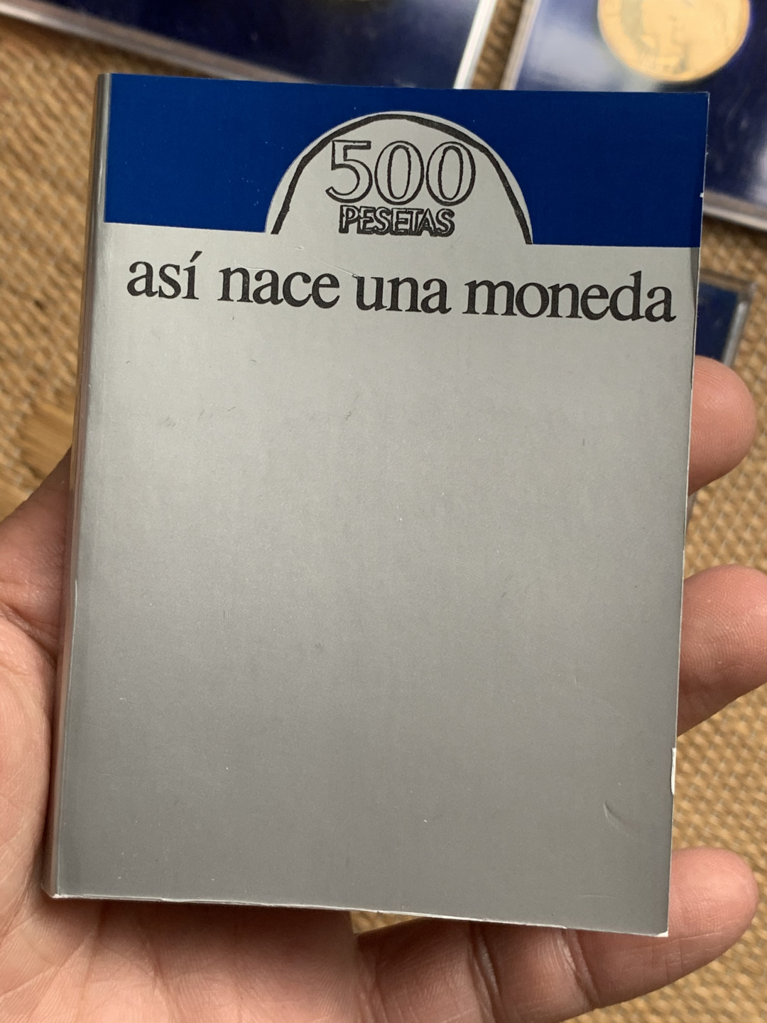 《竞宝斋》钱币微拍-第15场-本周日，周一2场连拍（全场顺丰包邮） 原盒证书 西班牙1987年 6枚套 样币和章 其中2枚是925银币 少见