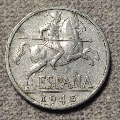 0起1加-纯粹捡漏拍-49场0佣包邮全托管场 - 西班牙1945年10分-唐吉坷德