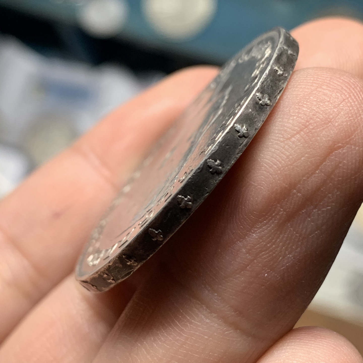 《竞宝斋》钱币微拍-第15场-本周日，周一2场连拍（全场顺丰包邮） 西属 菲律宾   阿方索十三世 1897年  1比索 大银币