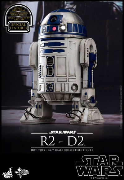 零元拍：Hottoys 1/6 MMS408《星球大战-原力觉醒》- 机器人 R2-D2，全新未拆。 - 零元拍：Hottoys 1/6 MMS408《星球大战-原力觉醒》- 机器人 R2-D2，全新未拆。