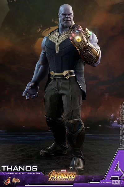 零元拍：Hot Toys 灭霸 2.0 HT 1/6 MMS479 复仇者联盟3 无限战争全高约41.5厘米，拍品不含图中钢铁侠。 - 零元拍：Hot Toys 灭霸 2.0 HT 1/6 MMS479 复仇者联盟3 无限战争全高约41.5厘米，拍品不含图中钢铁侠。
