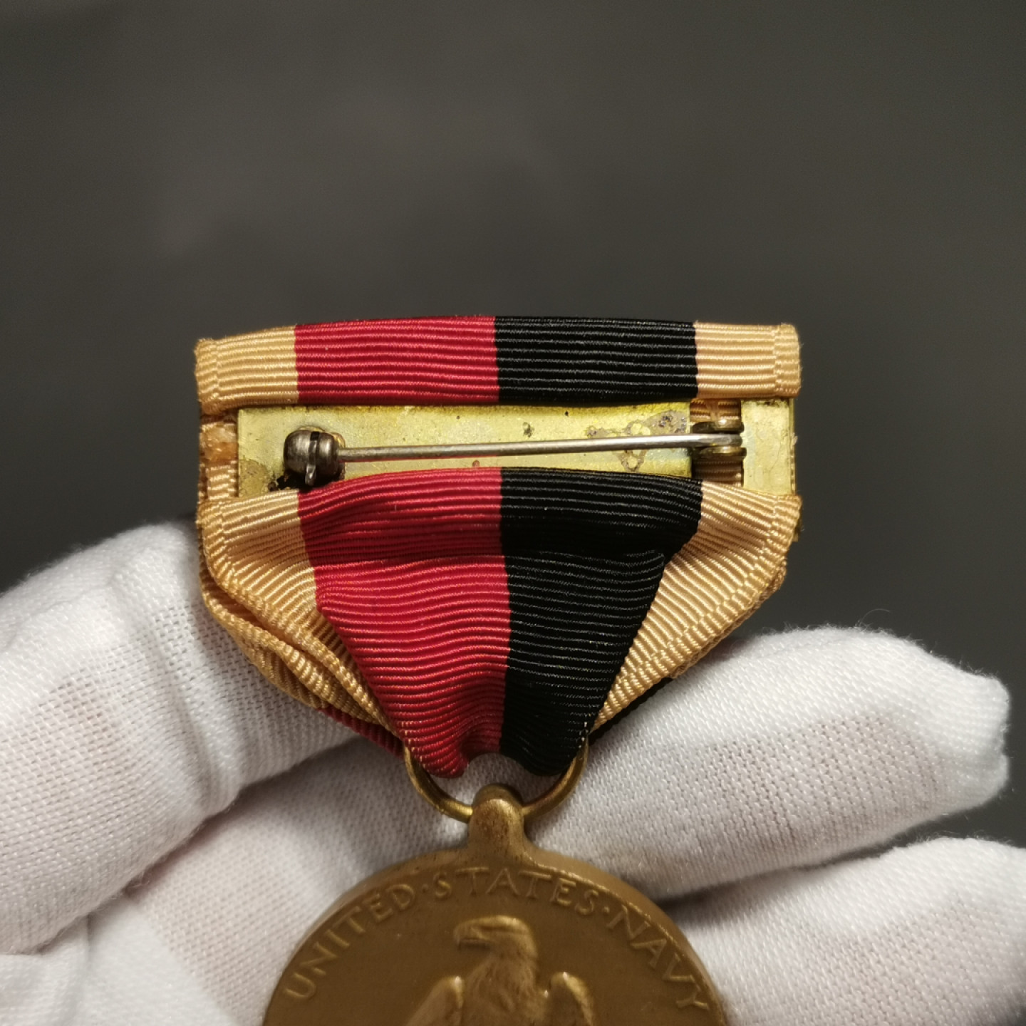 世界勋奖徽章第1期拍卖 美国二战海军占领奖章